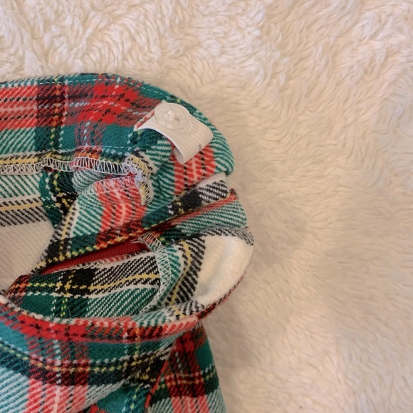 🎄♥️🤍Flannel Christmas skirt- pleated 🤍♥️🎄 - Picture 10 of 11